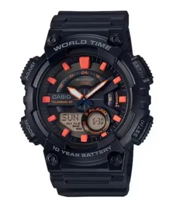 Orë dore për meshkuj Casio AEQ-110W-1A2VDF