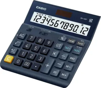 Kalkulator Casio 3772 DH-12ET, i zi