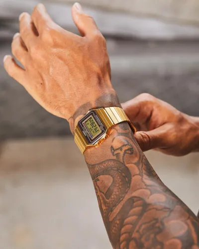 Orë dore Casio A700WG-9A, e artë - 2