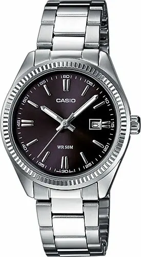 Orë për meshkuj Casio Collection LTP-1302D-1A1VEF, e argjendtë