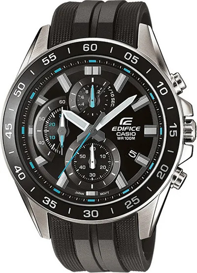 Orë dore për meshkuj CASIO, e zezë - 1