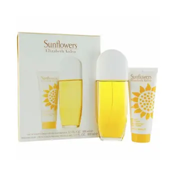 Set Elizabeth Arden Sunflowers , eau de toilette 100 ml + losion për trup 100 ml