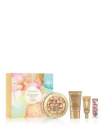 Set për lëkurë Elizabeth Arden Advanced Ceramide Lift & Firm, Serum për lëkurën 60 copë + Serum i lëkurës 7 copë + Krem dite SPF 15 15 ml + Krem për sytë 5 ml