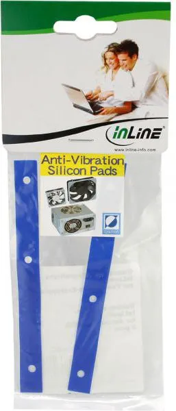 Shiritat anti-vibracion për HDD InLine, 2 copë - 1