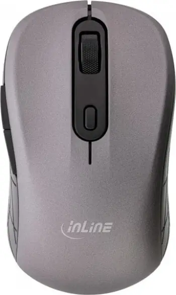 Maus InLine 3-in-1, wireless, Bluetooth, USB, i zi dhe i hirt