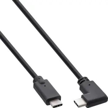 Kabllo USB InLine 35704W, USB C në USB C, 1.5 m, USB 3.2 Gen 2, e zezë