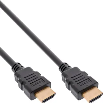 Kabllo HDMI InLine 17902A, 2m, HDMI 2.1, e zezë