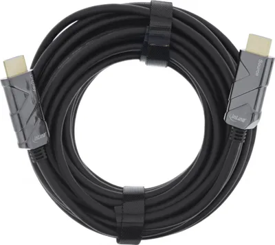 Kabllo HDMI InLine 17915I, 15m, HDMI 2.1, e zezë - 2