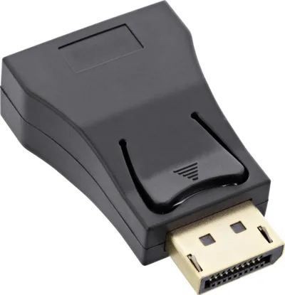 Adaptor video InLine DisplayPort në VGA, Full HD 1080p 60Hz, i zi - 2