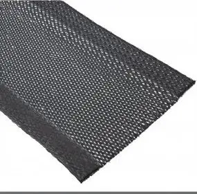 Organizues kabllosh InLine Cable Wrap, mëngë pëlhure 1m, diametër 40mm, i zi