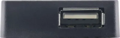 Hub USB InLine 2.0, 4 porta, 30cm, i zi - 3