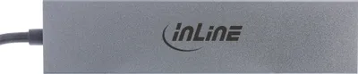 HUB USB InLine USB 3.2 Gen 2, Type C në 4x Type C, 10 Gbit/s, gri - 4