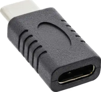 Përshtatës USB InLine 35802A, USB C në USB C, USB 3.2 Gen 2, i zi