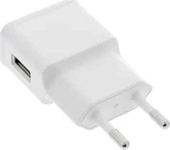 Adapter karikues USB InLine Single, 5V 1.2A, i bardhë