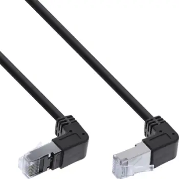 Kabllo rrjeti InLine Patch Cat.6, S/FTP, 2.36m, e zezë