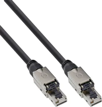 Kabllo rrjeti InLine Patch, Cat.6A, 30m, bakër AWG23, e zezë