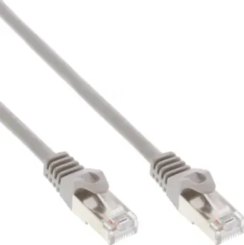 Pako kabllo rrjeti InLine Patch, Cat.5e SF/UTP, 1.5m, gri