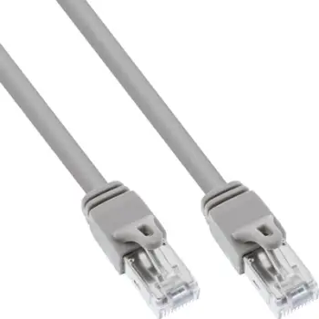 Kabllo rrjeti InLine Patch Cable S/FTP, Cat.6, 0.3m, gri