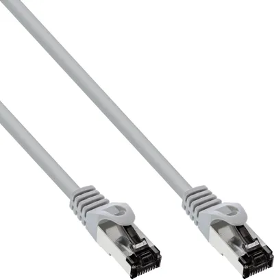 Kabllo rrjeti InLine Patch Cable Cat.8.1, S/FTP, 0.5m, gri - 1