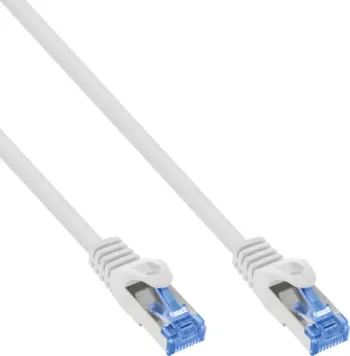 Kabllo rrjeti InLine Patch, Cat.6A S/FTP, 10m, e bardhë