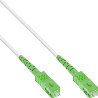 Kabllo optike InLine Fiber Optical Simplex FTTH, SC/APC në SC/APC, OS2 9/125µm, 2m - 1