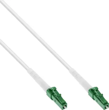 Kabllo optik InLine Fiber Simplex FTTH, LC/APC në LC/APC, OS2 9/125µm, 20m