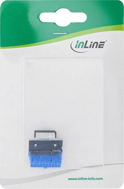 Adapter i brendshëm InLine 33446F, USB 3.0 në USB 3.1 Key B - 3