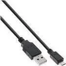 Kabllo USB InLine 31718Q, USB A në micro USB B, 1.8 m, e zezë