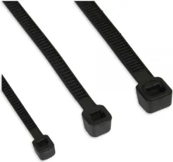 Organizues për kabllo InLine, 160 mm, 4.8 mm, 100 copë, të zeza