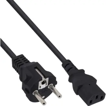 Set kabllo energjie InLine B-Pack, 45 copë, prizë C13, 1m, i zi