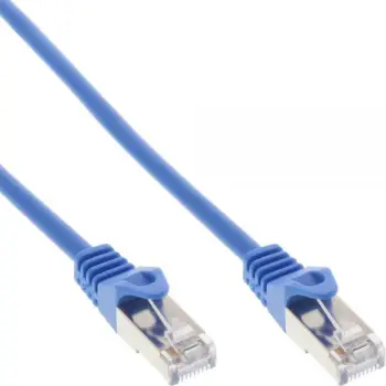 Kabllo rrjeti InLine SF/UTP Cat.5e, 25m, e kaltër