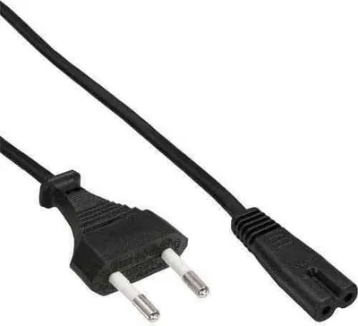 Kabllo energjie InLine Type C Euro - EURO 8 (16654K), e zezë - 1