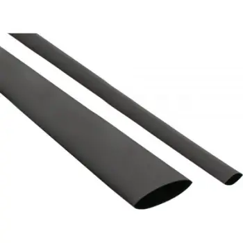 Tubat e tkurrjes së nxehtësisë InLine, 200 mm, 20 copë, 16 mm - 8 mm (00870G), të zi