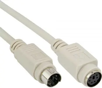 Kabllo InLine PS/2 - PS/2, 5m, e hirtë