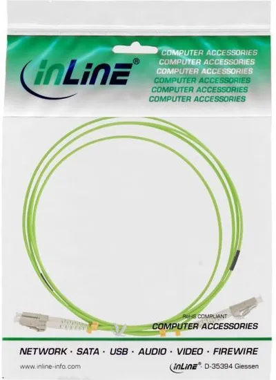 Kabllo optike InLine, 3 m, e gjelbër - 2