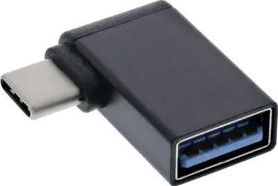 Adapter USB InLine 35805W, USB C në USB A, 10 Gb/s, i zi - 1