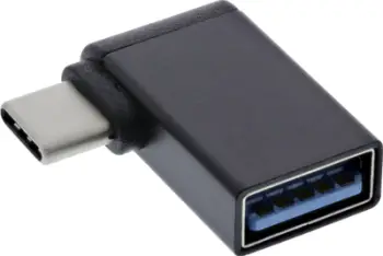 Adapter USB InLine 35805W, USB C në USB A, 10 Gb/s, i zi