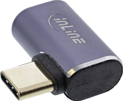 Adapter USB InLine 35900B, USB-C në USB-C, USB4, gri - 2