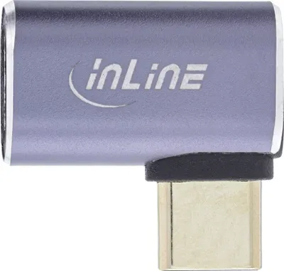 Adapter USB InLine 35900B, USB-C në USB-C, USB4, gri - 3
