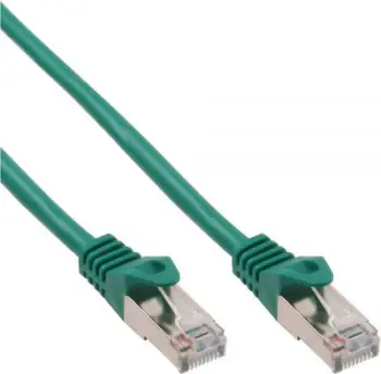 Kabllo rrjeti InLine Patchcord SF/UTP, Cat.5e, e gjelbër, 2m (72502G)