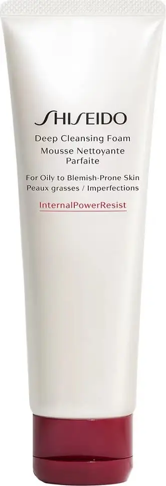 Shkumë pastruese për fytyrë Shiseido for Oily and Difficult Skin InternalPower Resist (Deep Cleansing Foam) 125 ml