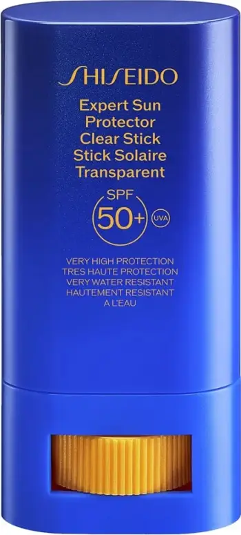 Stick mbrojtës nga dielli Shiseido Expert Sun Protector Clear Stick SPF50+, 20g