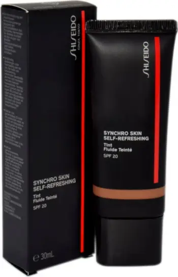 Fondatinë Shiseido Synchro Skin Self Refreshing, SPF20, 30ml, nuanca 515 Deep Tsubaki