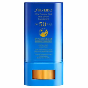 Solucion stick Shiseido Clear Suncare Stick Spf50+