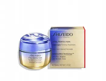 Krem nate Shiseido Vital Perfection Overnight Firming Treatment, kundër rrudhave, 50ml