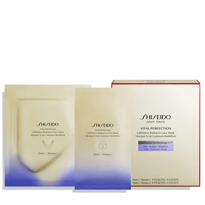 Maskë për fytyrë Shiseido 2 x 6 pcs - 1