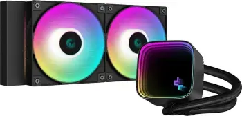 Ftohës me ujë DeepCool LS520 SE, 120mm, i zi