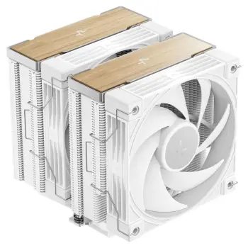 Ftohës për procesor Deepcool AK620 WH, 160mm, 2 ventilatorë, i bardhë