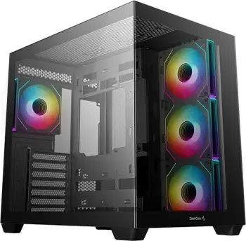 Kasë Deepcool CG530 4F, e zezë