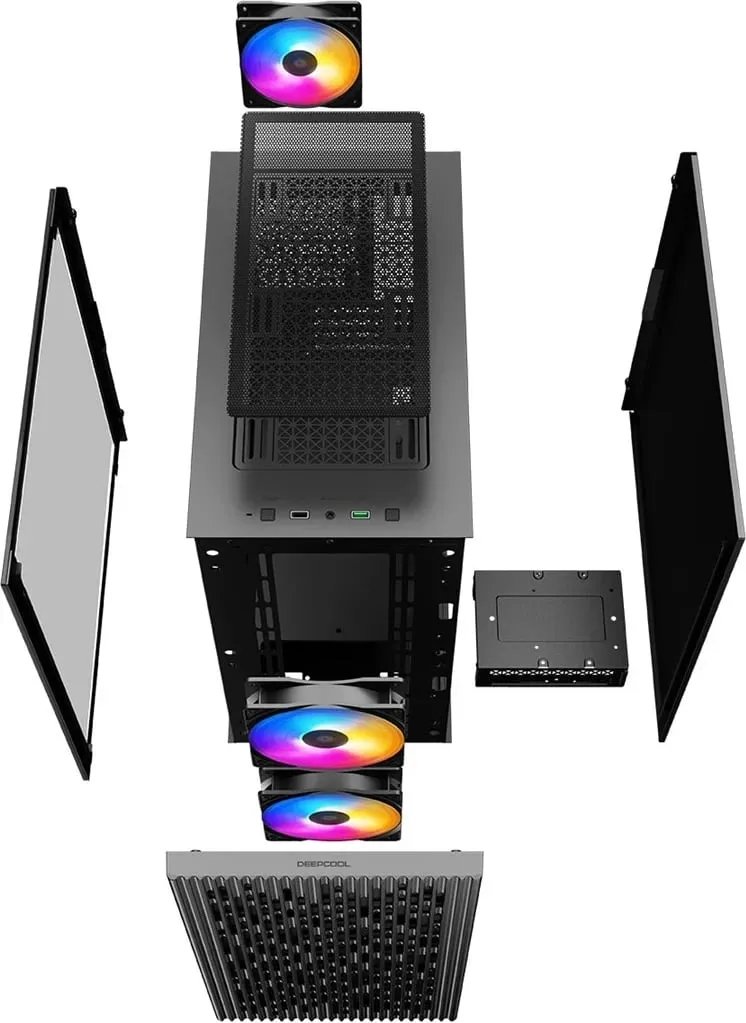 Kasë DeepCool MATREXX 40 3FS Micro Tower, e zezë - 19